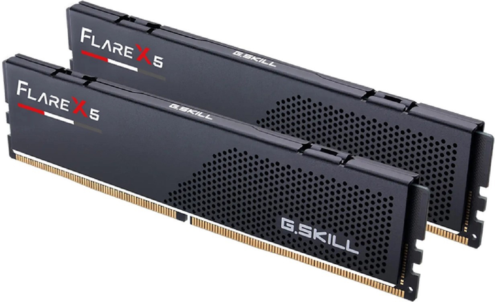 Pamięć RAM G.Skill DDR5-6400 32768MB PC5-51200 (Kit of 2x16384MB) Flare X5 Black (F5-6400J3240G16GX2-FX5) - obraz 3