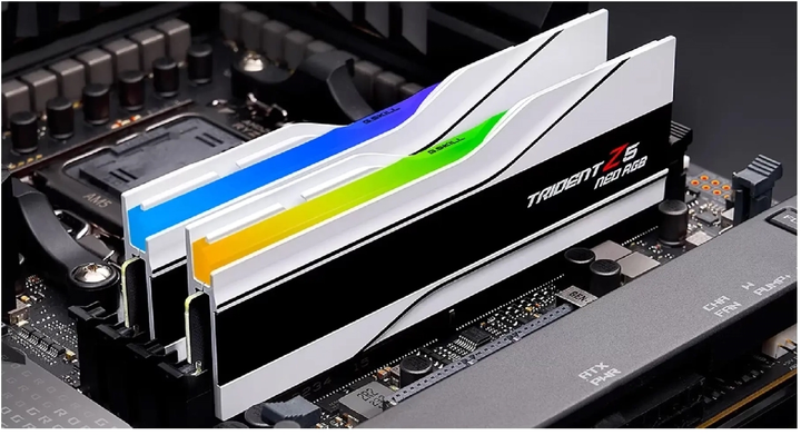 Pamięć RAM G.Skill DDR5-6000 32768MB PC5-48000 (Kit of 2x16384MB) Trident Z5 Neo RGB (F5-6000J2836G16GX2-TZ5NRW) - obraz 8