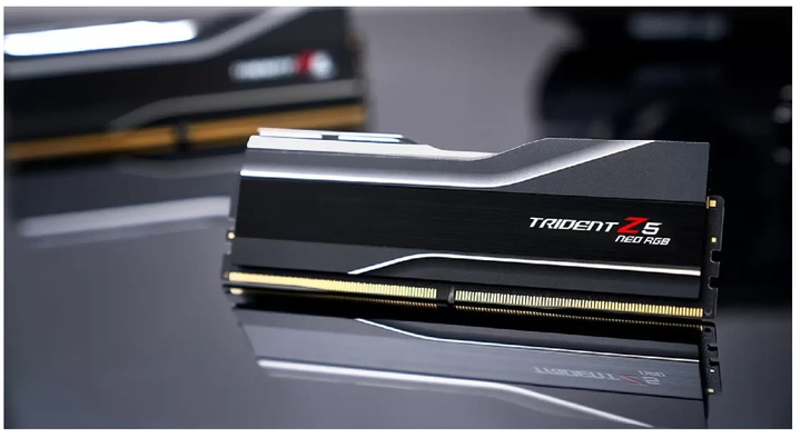 Pamięć RAM G.Skill DDR5-6400 32768MB PC5-51200 (Kit of 2x16384MB) Trident Z5 Neo RGB Black (F5-6400J3039G16GX2-TZ5NR) - obraz 7