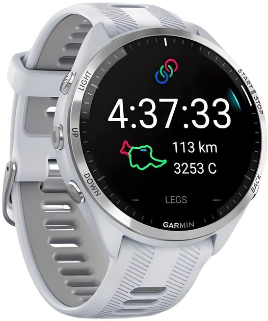 Смарт-годинник Garmin Forerunner 965 Whitestone (010-02809-11) - зображення 2