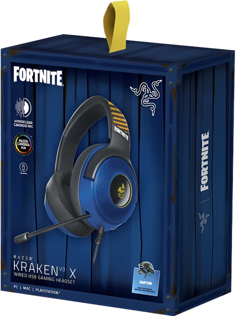 Słuchawki Razer Kraken V3 X Fortnite (RZ04-03750500-R3M1) - obraz 5