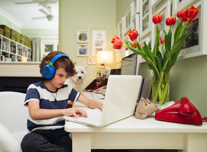 Słuchawki JBL Tune 460 NC Blue (JBLJR460NCBLU) - obraz 11