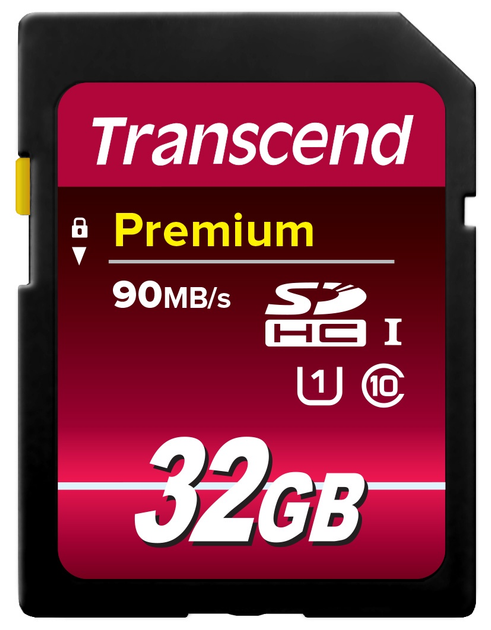 Карта памʼяті Transcend SDHC 32GB Class10 UHS-I 400X (TS32GSDU1) - зображення 1