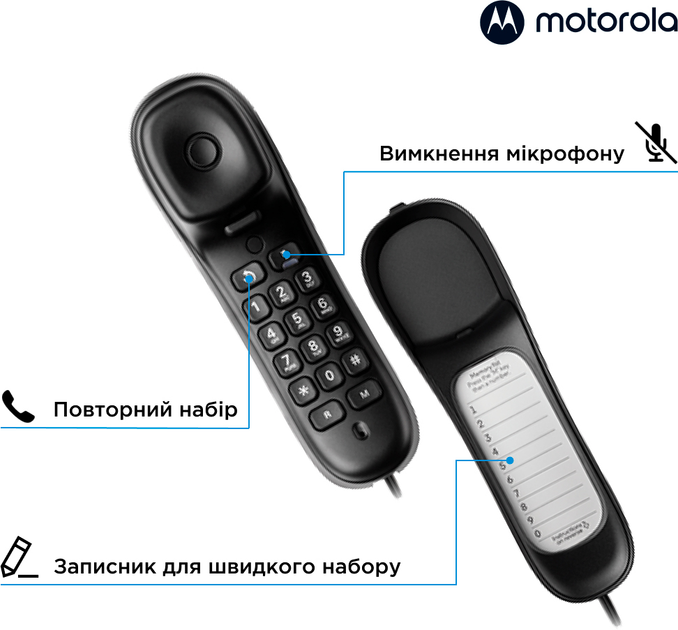 Motorola CT50 Black (5055374708026) - obraz 3