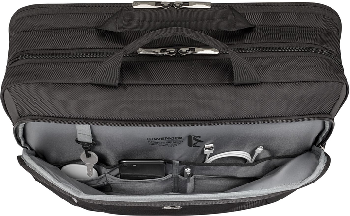 Torba do laptopa Wenger XE Brief 17" Black (7611160272812) - obraz 6