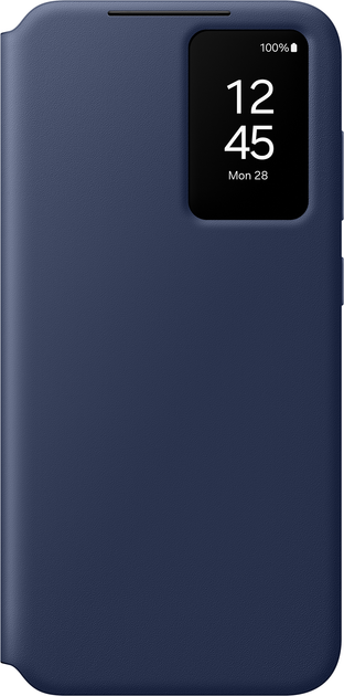 Чохол-книжка Samsung Smart View Wallet Case для Samsung Galaxy S24 FE Blue (EF-ZS721CLEGWW) - зображення 1