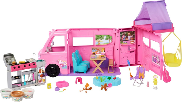 Zestaw do zabawy Barbie Kamper Marzeń HRJ78 (0194735178384) - obraz 2