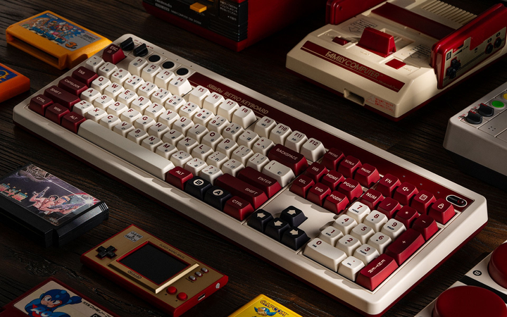 Клавіатура 8BitDo Retro 108 Mechanical Keyboard Fami Edition (RET00377) - зображення 10