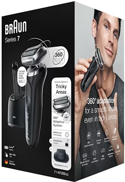 Електробритва Braun Series 7 71-N7200cc - зображення 2