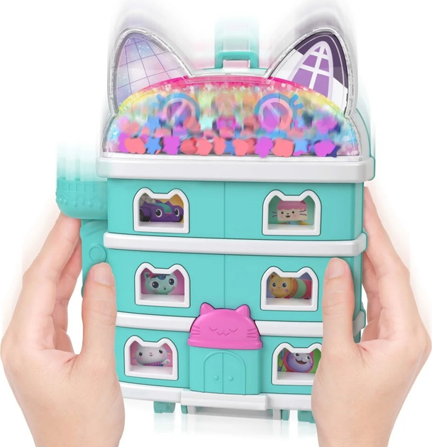 Ігровий набір Gabby's Dollhouse Котячий будиночок Габбі Polly Pocket JFV02 (0194735305643) - зображення 4