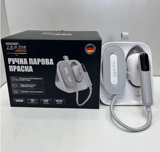 Утюг с парогенератором ручной 3000 Вт Zepline ZP-00222 - изображение 4