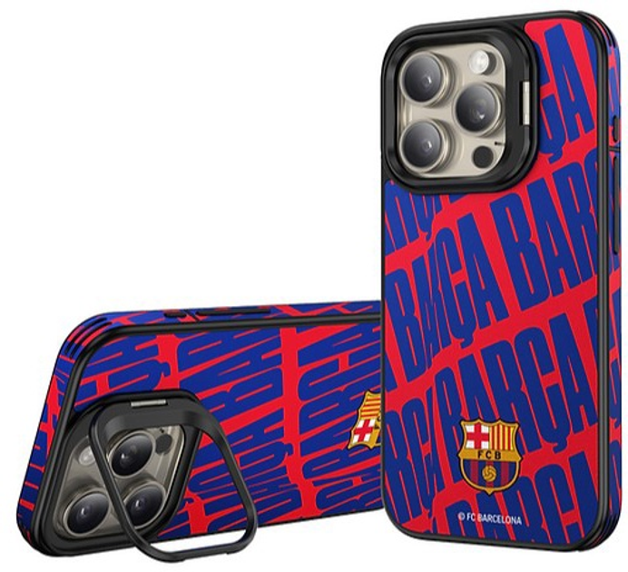 Etui OCPC FCB Iphone Case Magnetic BC do Apple iPhone 16 Pro Red Blue (OCFCBMCIP16PBC) - obraz 1