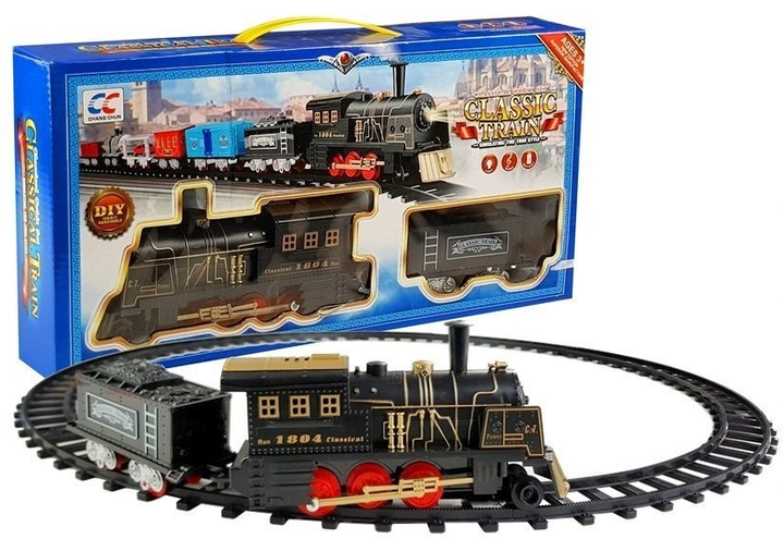 Залізниця LEAN Toys Класичний локомотив 4266 (5908275997689) - зображення 2