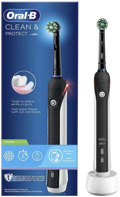 Elektryczna szczoteczka do zębów Oral-B Pro 2 Clean & Protect (396000) - obraz 2