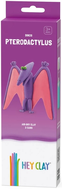 Masa plastyczna Hey Clay Dinozaur Pterodaktyl HCL30069CEE3 (5904754607643) - obraz 1