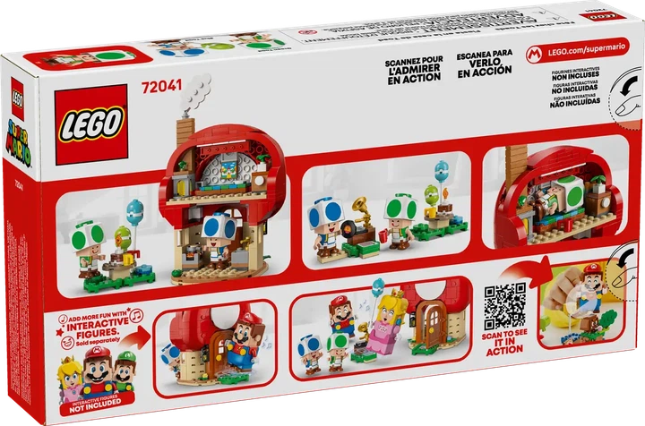 Конструктор LEGO Super Mario Вечеринка в доме Toad 276 деталей (72041) - Фото 15 Конструктор LEGO Super Mario Вечеринка в доме Toad 276 деталей (72041) - изображение 15