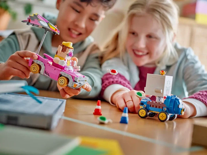 Конструктор LEGO Super Mario Mario Kart – Wario и King Boo 512 деталей (72038) - Фото 6 Конструктор LEGO Super Mario Mario Kart – Wario и King Boo 512 деталей (72038) - изображение 6