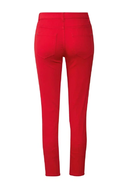 Джинсы женские "Super Skinny Fit" красные 42 - Фото 2 Джинсы женские "Super Skinny Fit" красные 42 - изображение 2