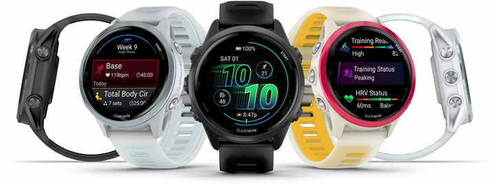 Спортивные часы Garmin Forerunner 570 42mm Whitestone/Cloud Blue (010-02970-01) - изображение 9