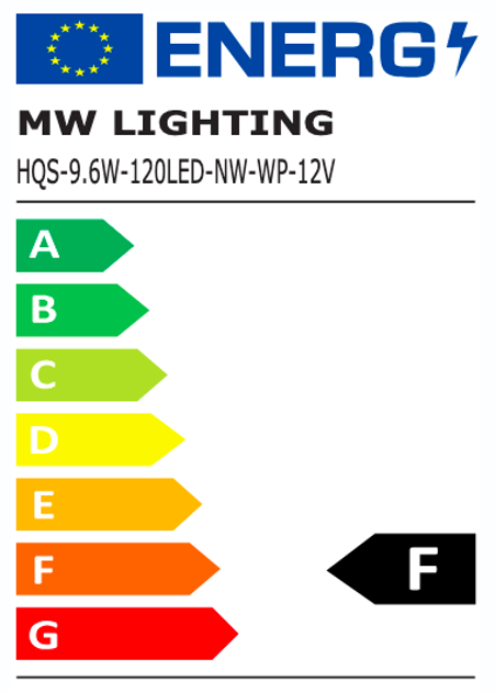 Profesjonalna tasma LED MW Lighting HQS 9.6 W/m 12V 120LED 4000K IP64 5m (5902135156766) - obraz 5
