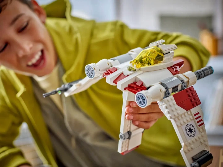 Конструктор LEGO Star Wars Звездный истребитель V-19 «Поток» 567 деталей (75432) - изображение 7