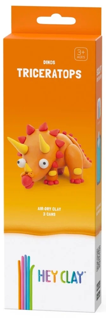 Пластична маса Hey Clay Динозавр Трицератопс HCL30071CEE3 (5904754607667) - зображення 1