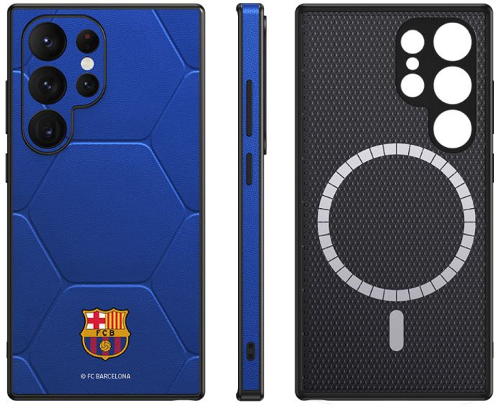Панель OCPC FCB Phone Case Magnetic SE для Samsung Galaxy S25 Ultra Blue (OCFCBMCS25USE) - зображення 1
