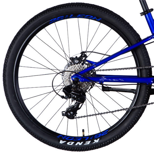 Велосипед подростковый AL 26" Leon SUPER JUNIOR DD CS рама-13" синий 2025 - изображение 2