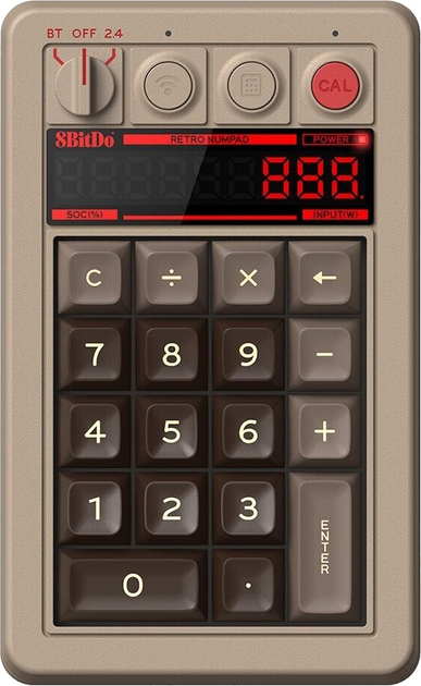 Klawiatura 8BitDo Retro 18 Mechanical Numpad C64 Edition (RET00464) - obraz 1
