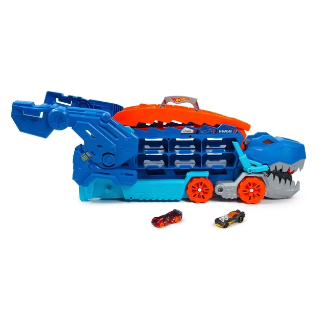 Мега-транспортер Hot Wheels Неймовірний Ті-Рекс (HNG50) - Фото 2 Мега-транспортер Hot Wheels Неймовірний Ті-Рекс (HNG50) - зображення 2