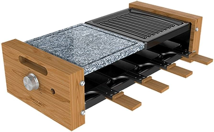 Grill raclette Cecotec Cheese&Grill 8400 Wood MixGrill (03100) - obraz 1
