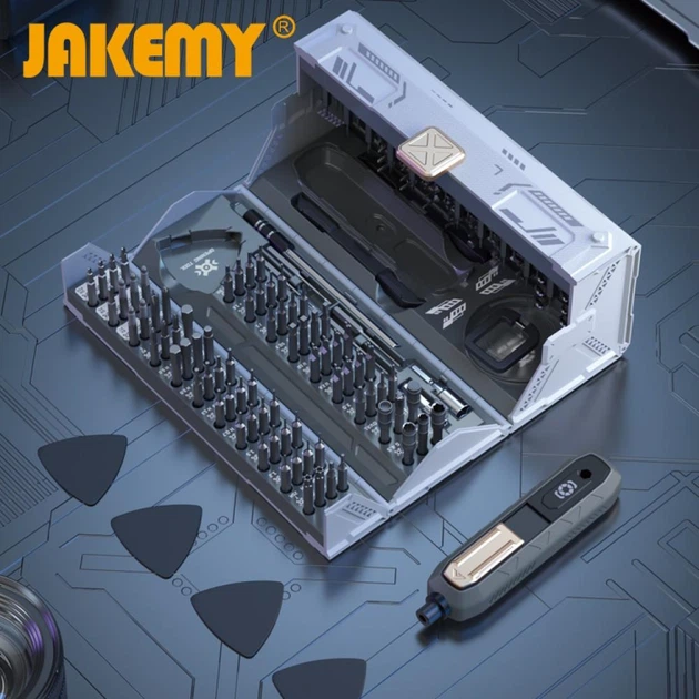 Набор прецизионных профессиональных отверток 180 в 1 JAKEMY JM-8192 + кейс для хранения - изображение 7
