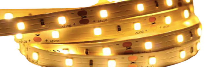 Profesjonalna tasma LED MW Lighting HQS 6 W/m 12V 60LED 3000K IP33 50m (5902135156957) - obraz 1
