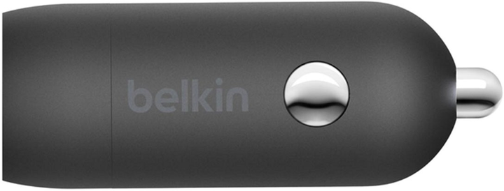 Ładowarka samochodowa Belkin BoostCharge 30W USB-C + USB-C Cable Black (CCA004BT1MBK-B6) - obraz 4