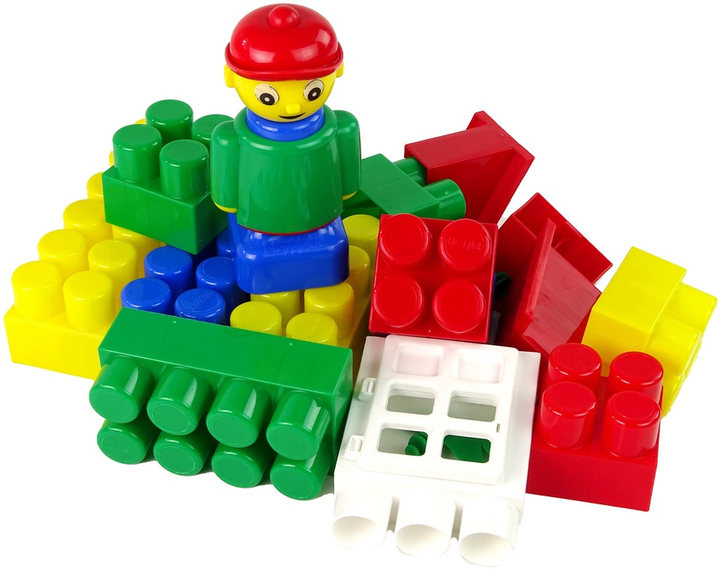 Klocki konstrukcyjne LeanToys 30 elementów 15109 (5900992000161) - obraz 3