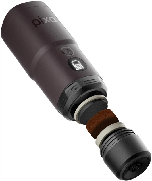 Портативна електрична еспресо-кавоварка Wacaco Pixapresso Темний бурґунд (WPIXADB) - зображення 11