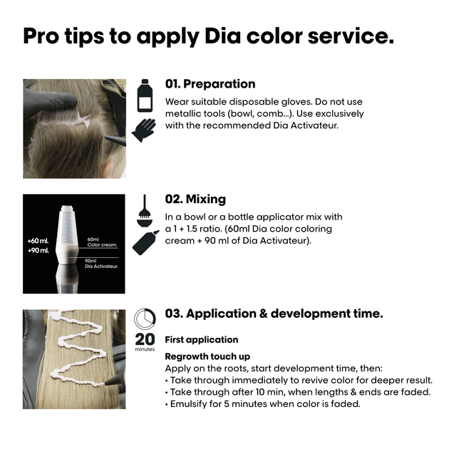 Farba do włosów L’Oreal Professionnel Paris Dia Color 7.8 bez amoniaku blond mokka 60 ml (3474637207656) - obraz 6