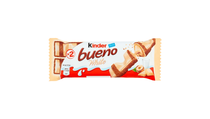 Набор Батончик 15шт Kinder Bueno White 2 Pieces 39g - изображение 6