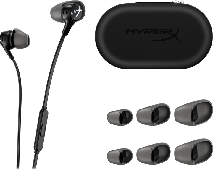 Słuchawki HyperX Cloud Earbuds II Czarny (196786923265) - obraz 4