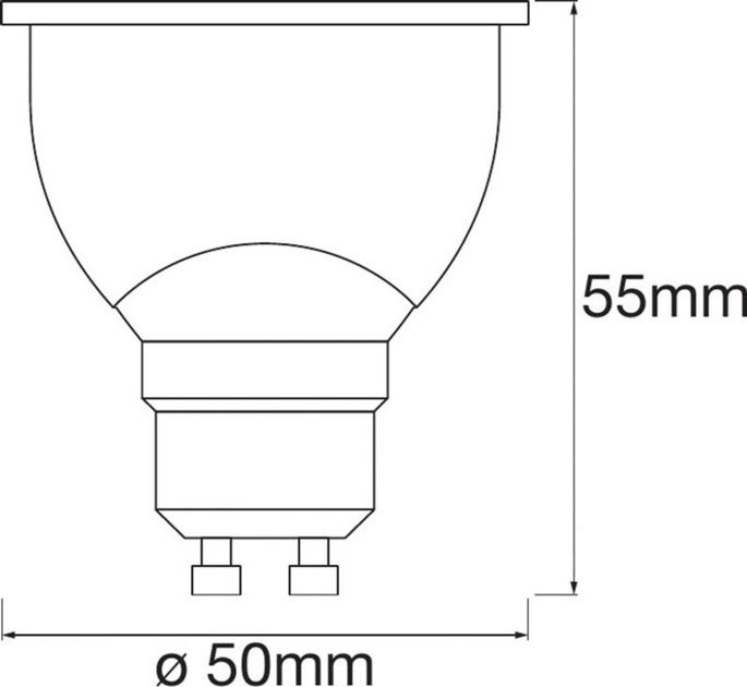 Lampa LED LEDVANCE CLASSIC PAR16 SMART+ RGBW 5W GU10 Dim (4058075485693) - obraz 3