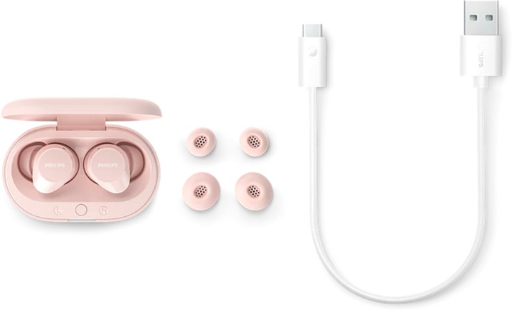 Słuchawki Philips TAT1209 BT 5.3, IPX4, SBC, sterowanie dotykowe Pink (4895229138070) - obraz 6