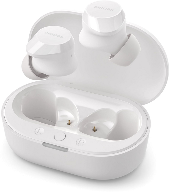 Навушники Philips TAT1209 BT 5.3, IPX4, SBC, Touch control White (4895229138063) - зображення 2