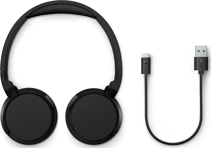 Навушники On-ear Philips TAH4209 BT 5.3 Wireless Mic Black (4895229139732) - зображення 6