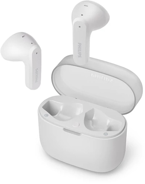 Навушники TWS Philips TAT2139 BT 5.3 IPX4 SBC Touch control White (4895229139572) - зображення 5