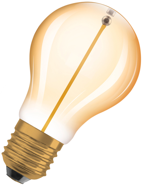 Світлодіодна лампа Osram Filament Vinatge 1906 Magnet A60 1.8W 2700K 80Lm E27 GOLD (4099854049996) - зображення 2