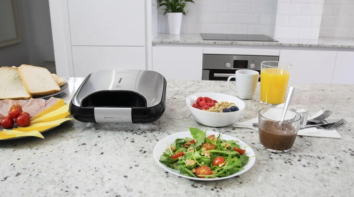 Бутербродниця Cecotec Rock-n-Toast Fifty-Fifty 3050 - зображення 3