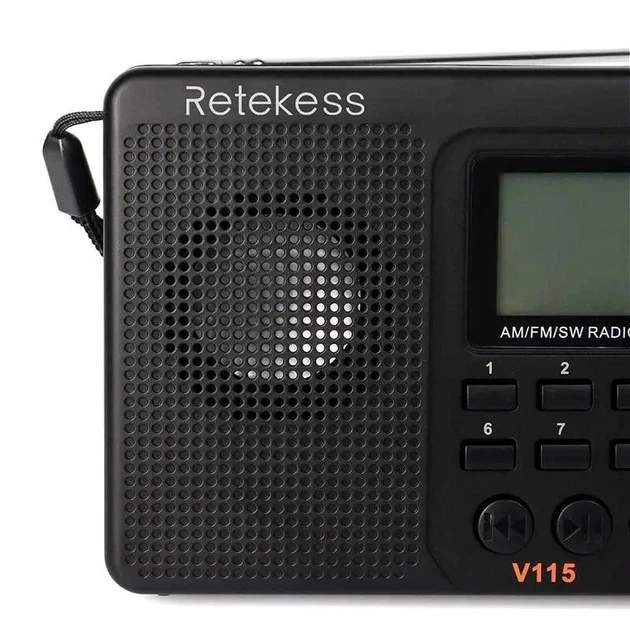 Радиоприемник RETEKESS V115 (FM радио, MP3 плеер, диктофон) - изображение 2