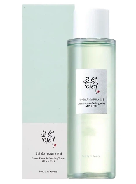 Зволожувальний тонер-тонік із кислотами Beauty of Joseon Green Plum Refreshing Toner AHA + BHA - 150ml. - зображення 2