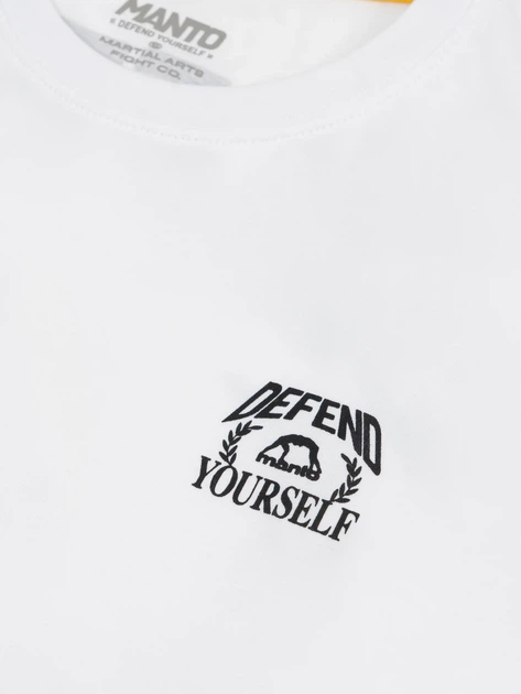 Футболка MANTO t-shirt DEFEND 25 White M - зображення 5