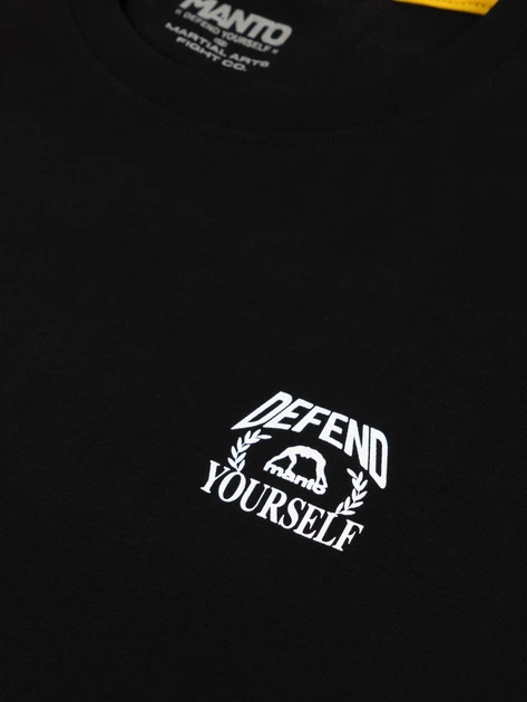 Футболка MANTO t-shirt DEFEND 25 black L - зображення 3